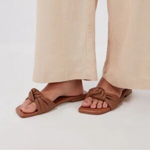 🌸MARC FISHER🌸 Marlon Slip On Woven Slide Sandals Size: 6M